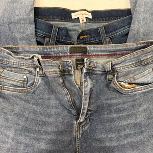 Lucky Brand Two-Tone Blue Denim  and steves Jeans bundle